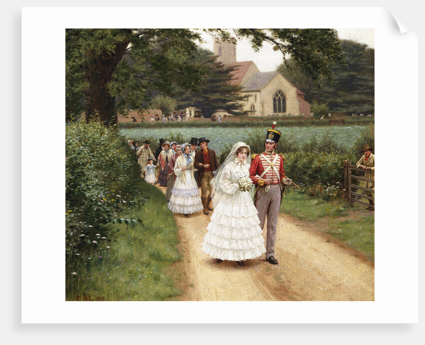 The Wedding March by Edmund Blair Leighton