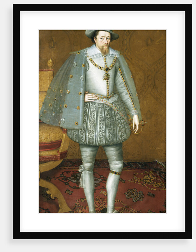 The Sutherland Portrait of James VI of Scotland by John de Critz