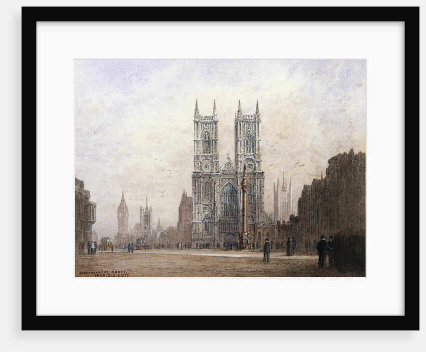 Westminster Abbey, London by Fred E.J. Goff