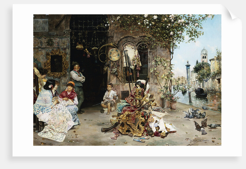 The Curiosity Shop by Jose Gallegos y Arnosa