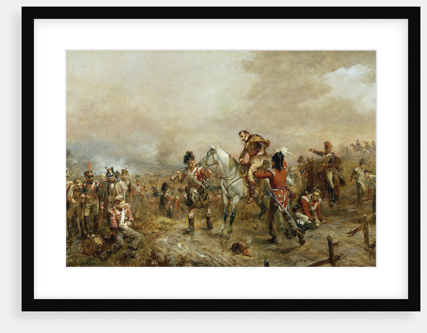 The Field of Waterloo by Robert Alexander Hillingford