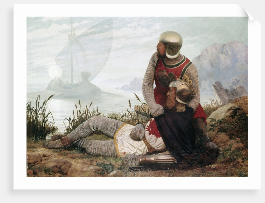 The Death of Arthur by John Mulcaster Carrick