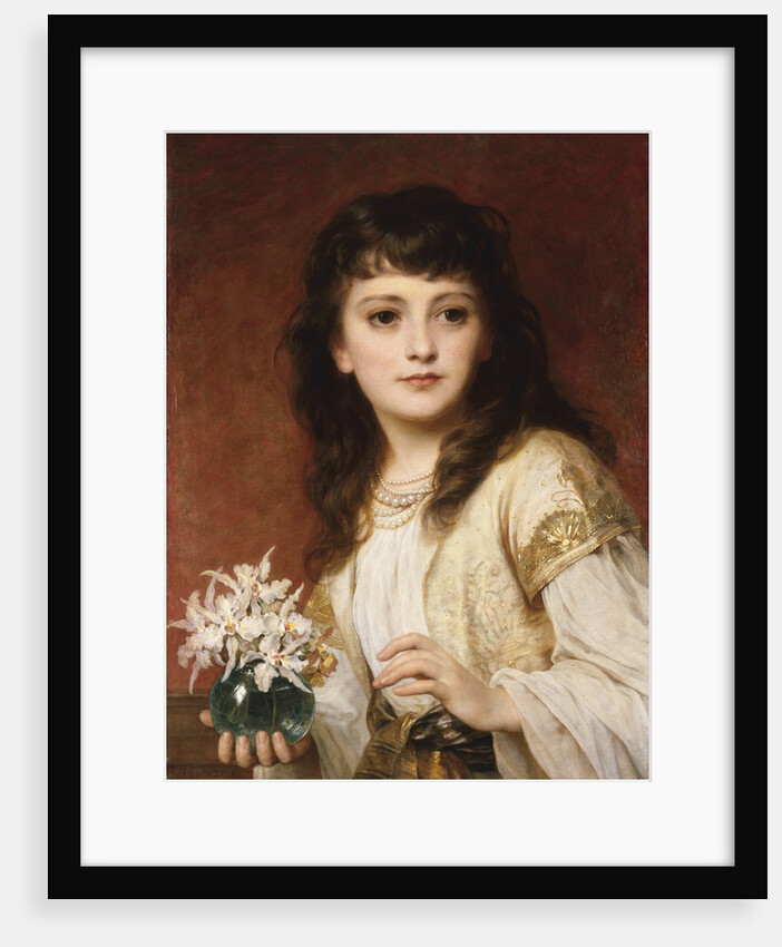 Portrait of a Girl by Sir Frank Dicksee