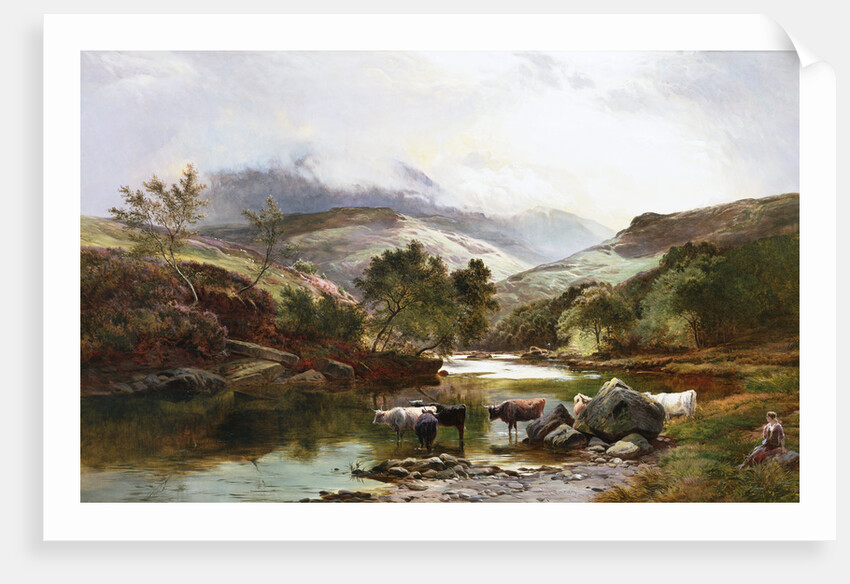 On the Falloch, Scotland by Sidney Richard Percy