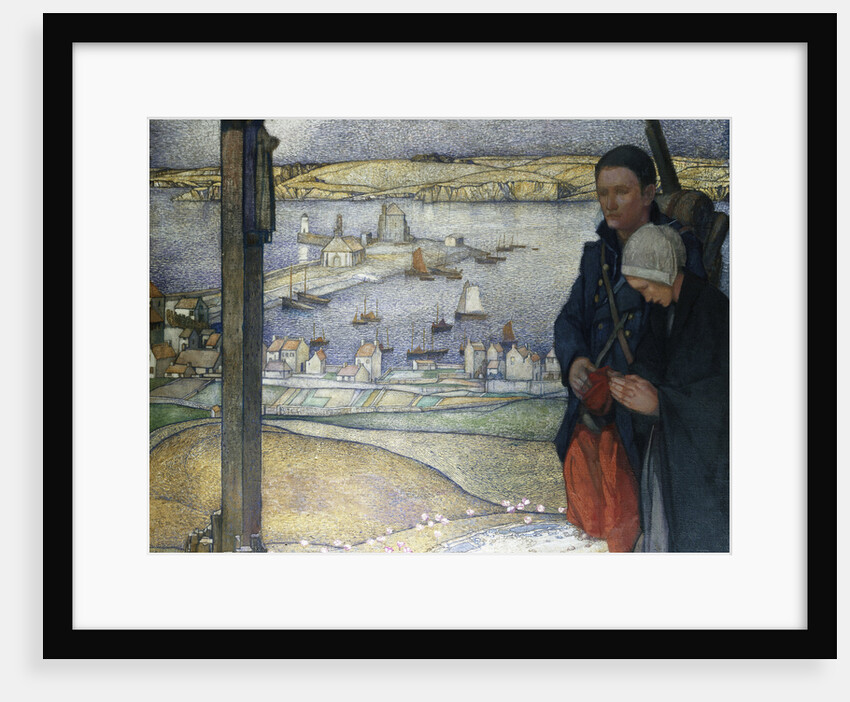 Brittany, France, 1914 by Edward Reginald Frampton