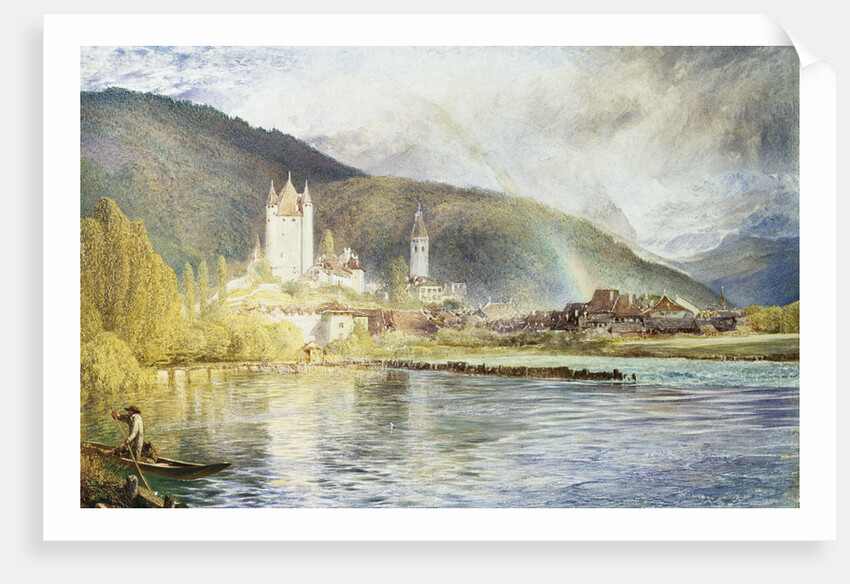 Thun, Switzerland by Alfred William Hunt