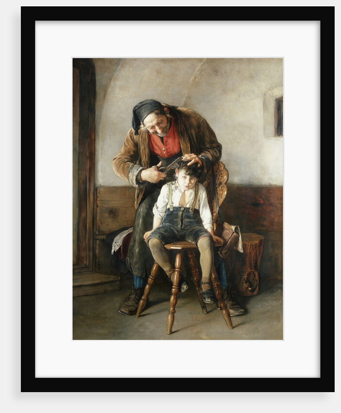 The Village Barber by Nicolaos Gysis