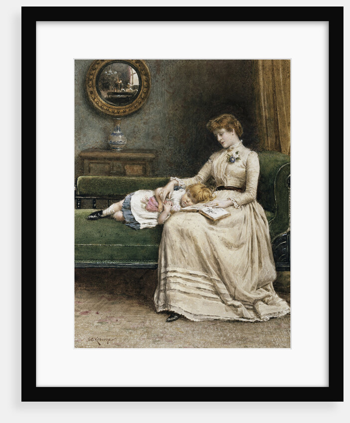 A Quiet Read by George Goodwin Kilburne