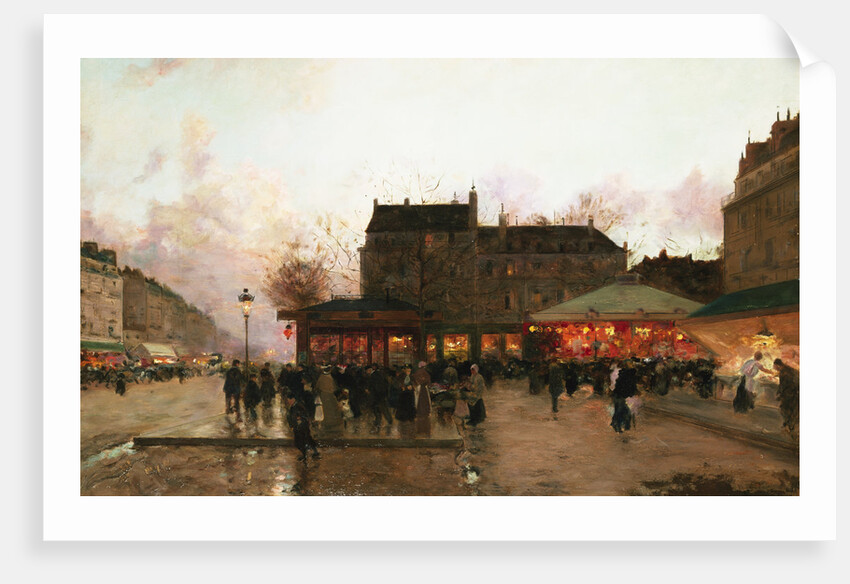 Paris by Night (France) by Luigi Loir