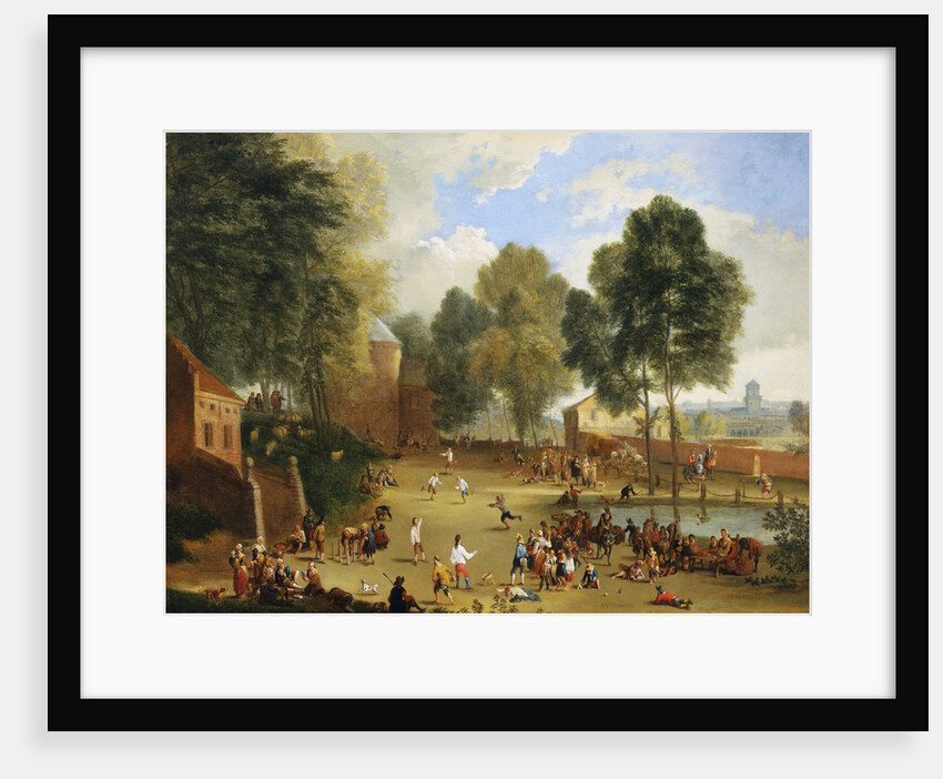A Village Fair by Alexander van Bredael