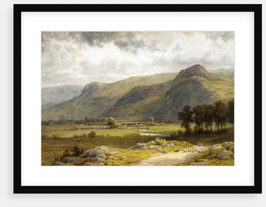 A View of Borrowdale, England by Samuel Henry Baker