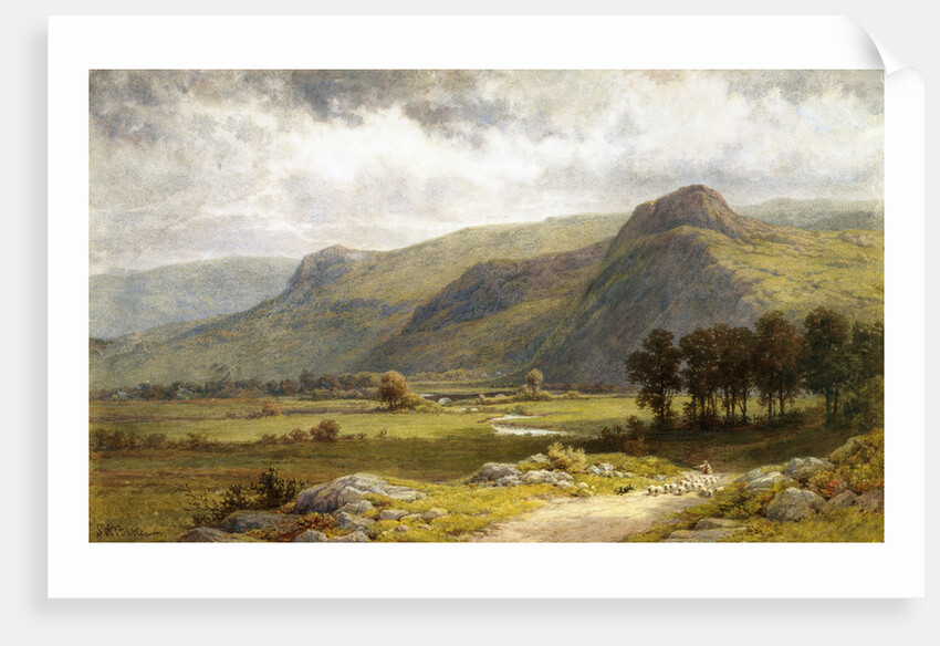 A View of Borrowdale, England by Samuel Henry Baker