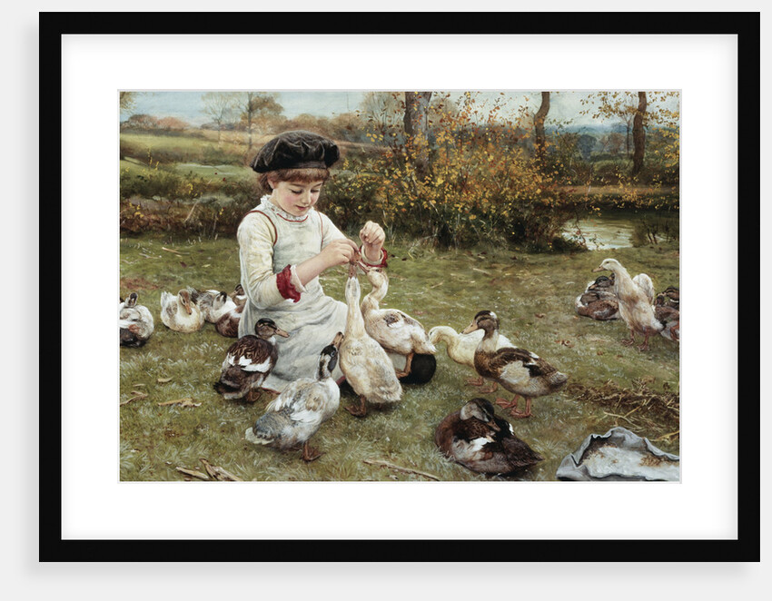 Feeding the Ducks by Edward Killingworth Johnson