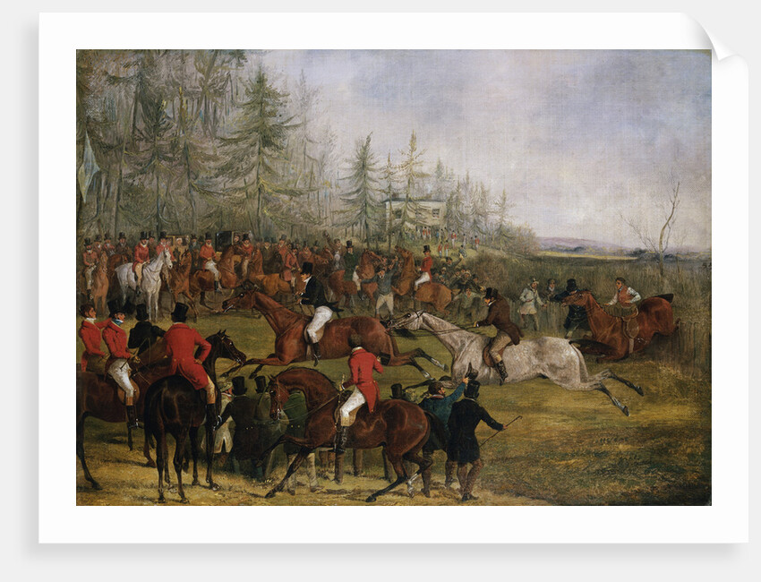 At the Finish by Henry Thomas Alken