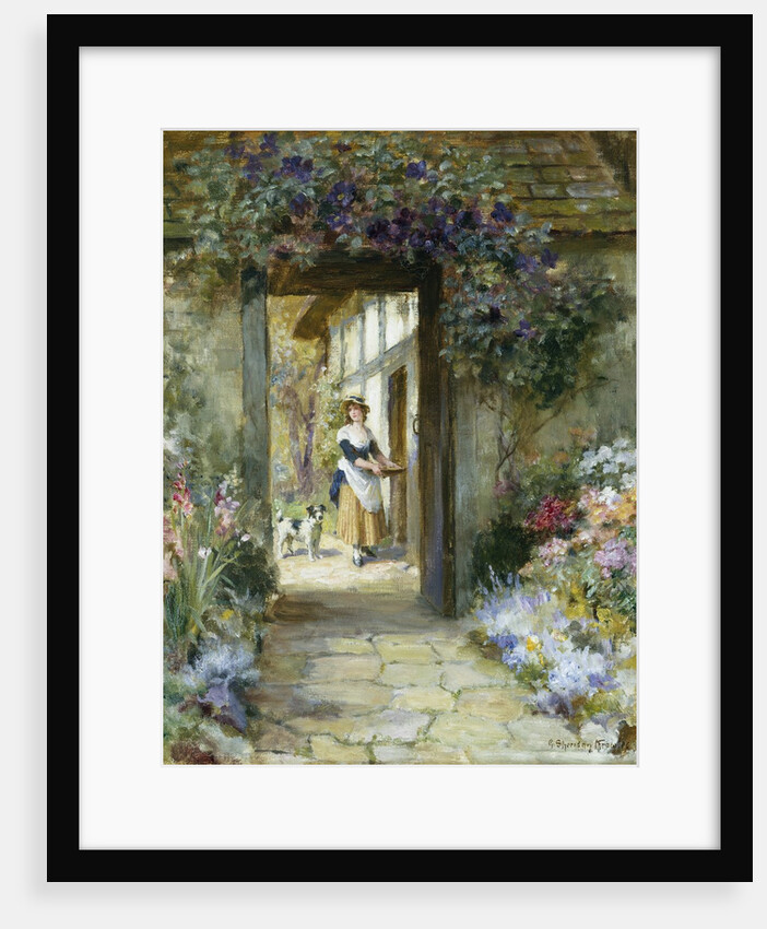 Through the Garden Door by George Sheridan Knowles