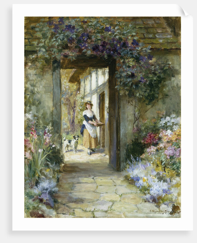 Through the Garden Door by George Sheridan Knowles