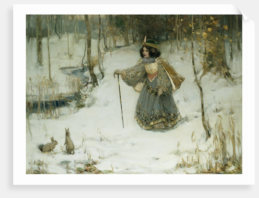 The Snow Queen by Thomas Bromley Blacklock