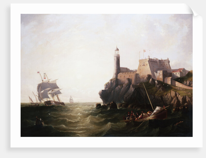 Moro Castle, Cuba by James Wilson Carmichael