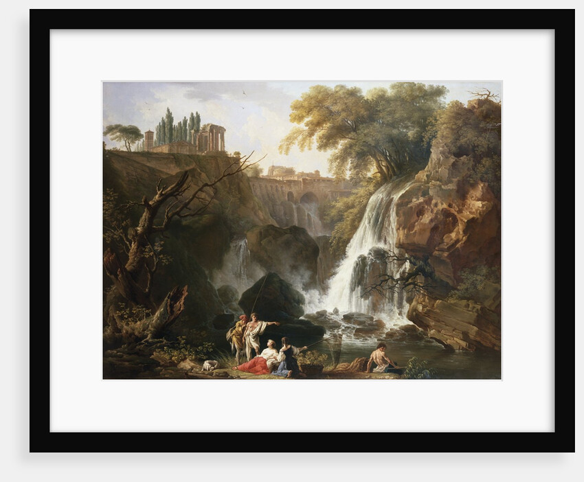 Cascade at Tivoli, Italy by Claude-Joseph Vernet