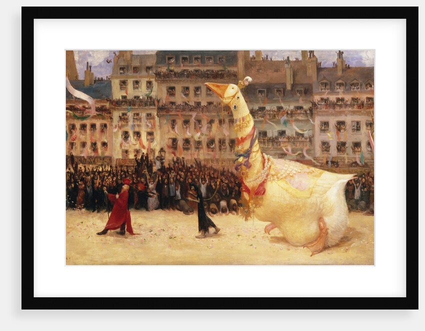 The Goose of the Republic by Jean Veber
