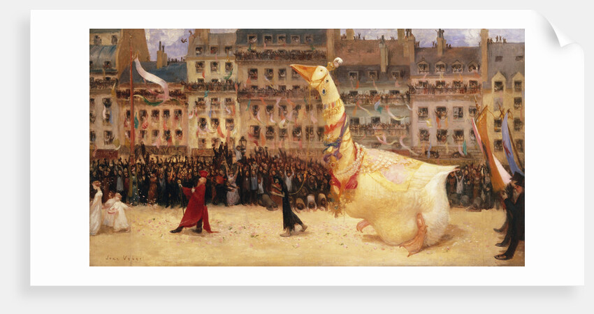 The Goose of the Republic by Jean Veber