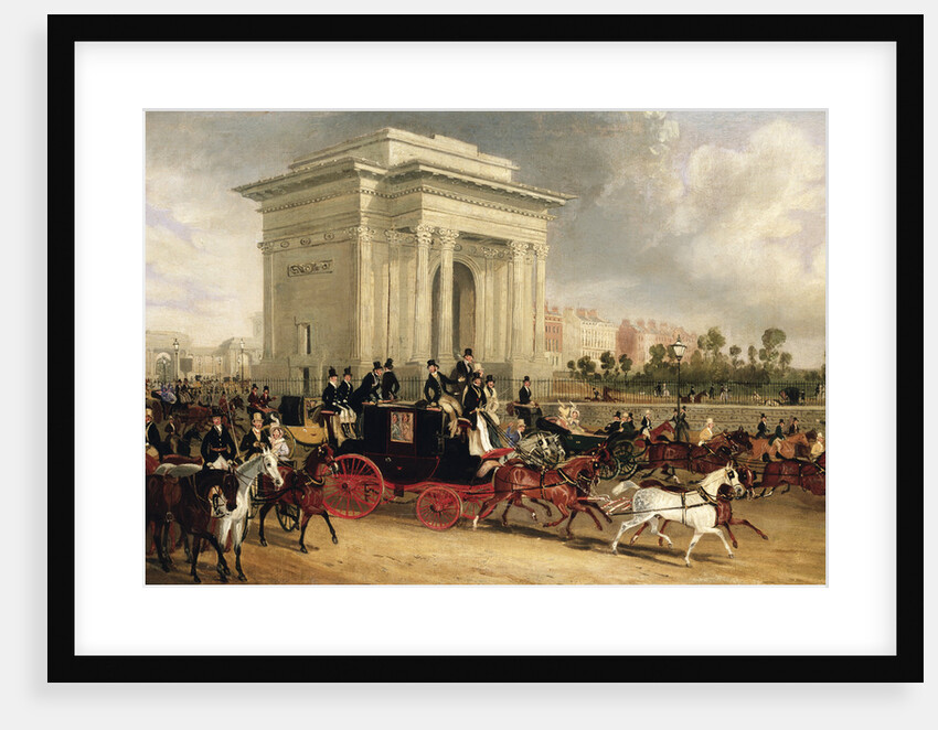 Hyde Park Corner, London by James Pollard