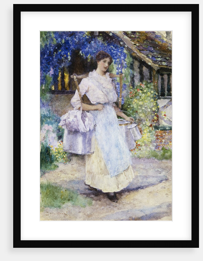 The Pretty Milkmaid by David Woodlock