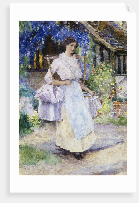 The Pretty Milkmaid by David Woodlock