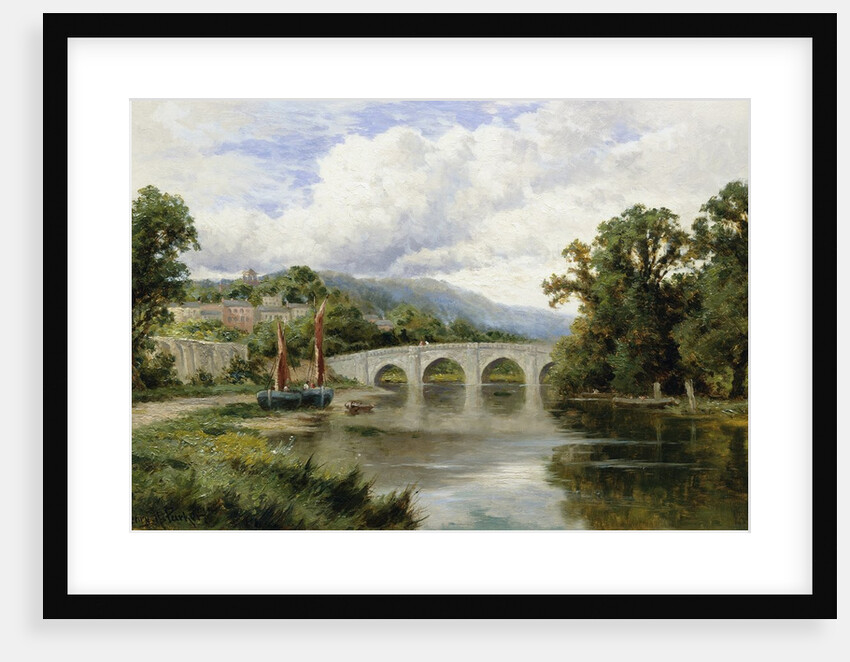 Richmond Bridge, England by Henry H. Parker