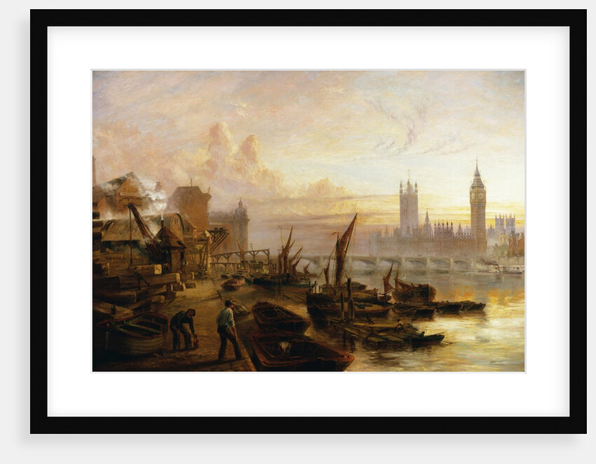 Westminster Bridge, London by Claude Thomas Stanfield Moore