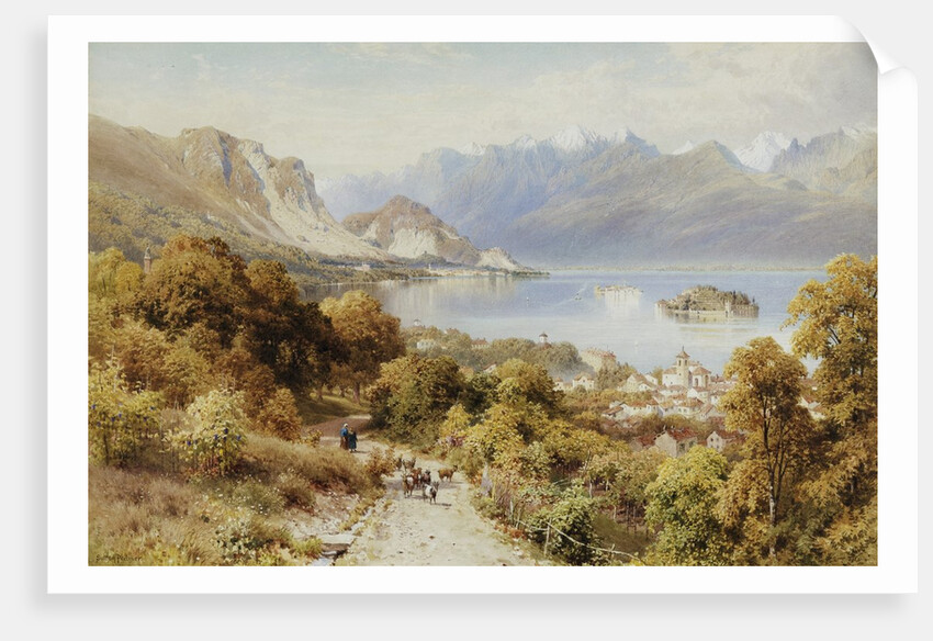 A View of the Isola Bella by Harry Sutton Palmer