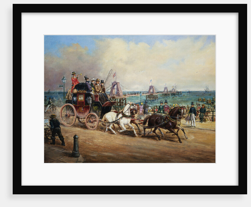 The Arrival of the Royal Mail, Brighton, England by John Charles Maggs