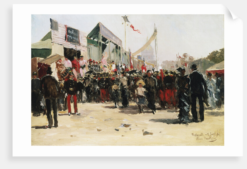 Fair on the Esplanade des Invalides by Pierre Vauthier