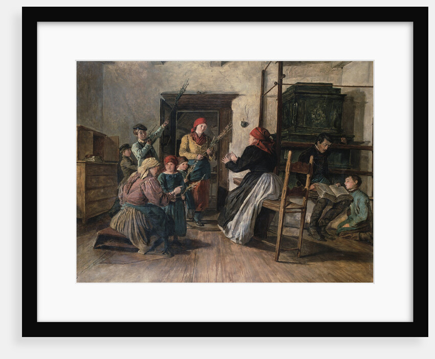 Palm Sunday by Ferdinand Georg Waldmuller