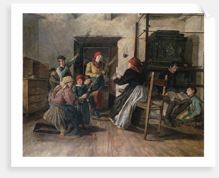 Palm Sunday by Ferdinand Georg Waldmuller