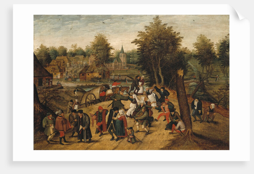 The Return from the Village Fair by Pieter Brueghel the Younger