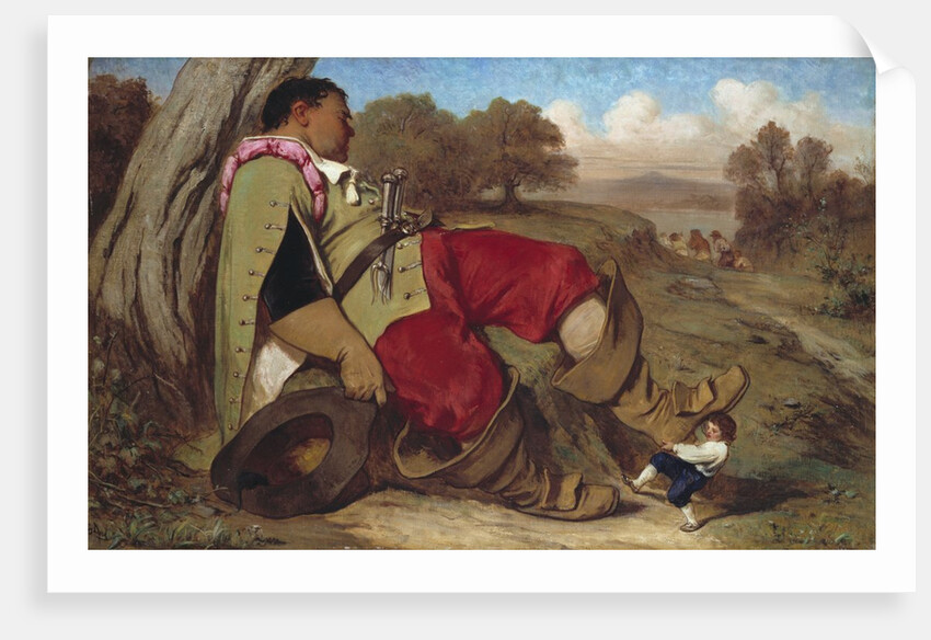 Tom Thumb and the Sleeping Giant by Gustave Dore