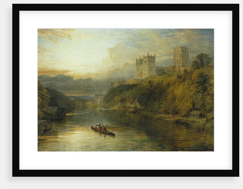 Durham Cathedral, England by Henry Dawson