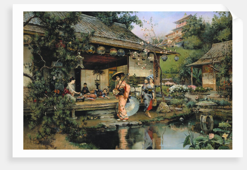 The Japanese Tea House by Harry Humphrey Moore