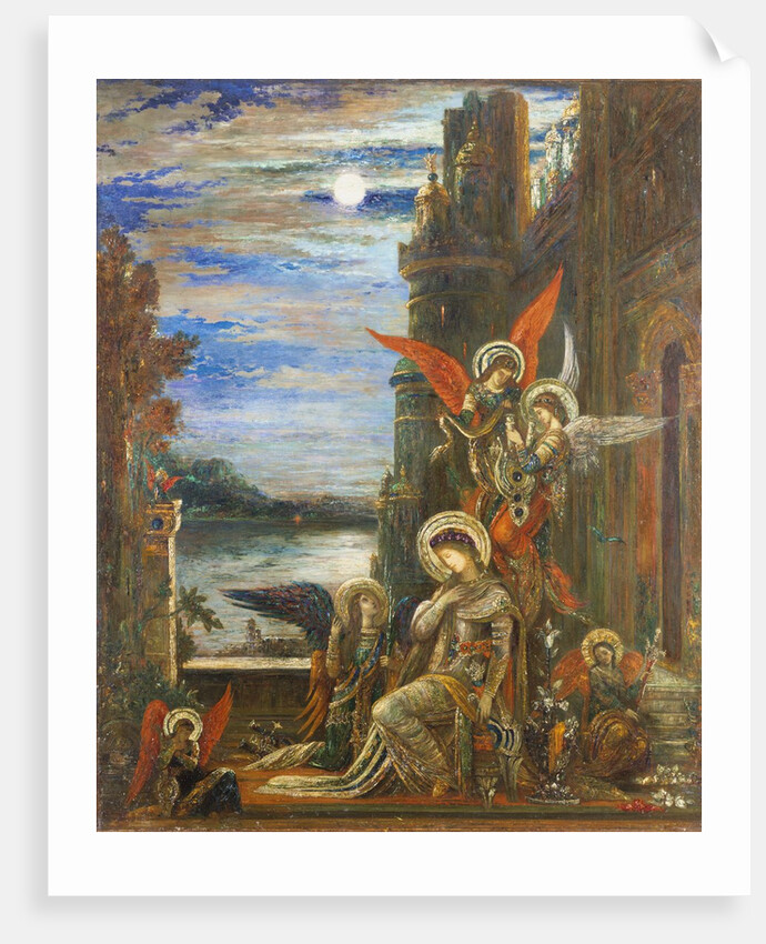 Saint Cecilia by Gustave Moreau