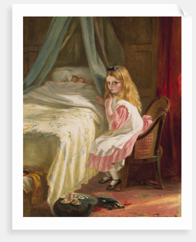 Shhhh! by George Bernard O'Neill