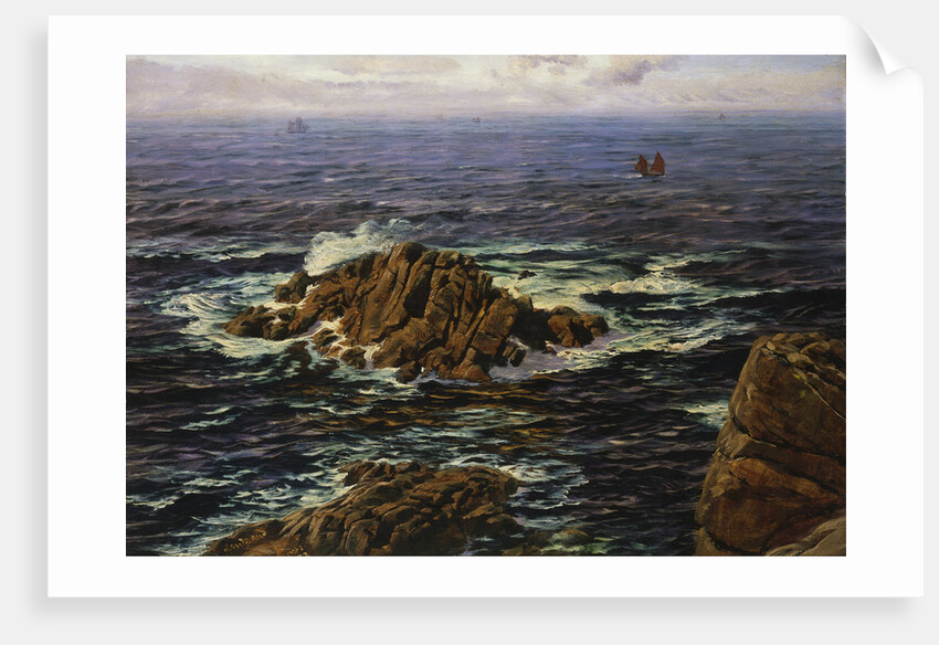Land's End, Cornwall, England by John Brett