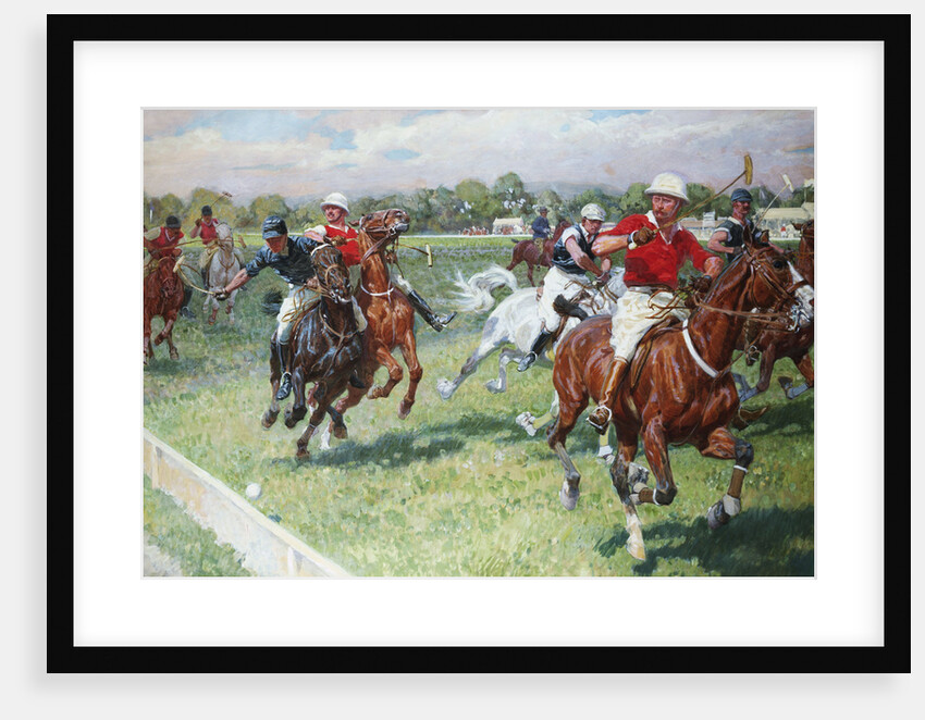 The Polo Game by Ludwig Koch