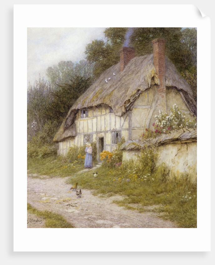 Out for a Walk by Helen Allingham