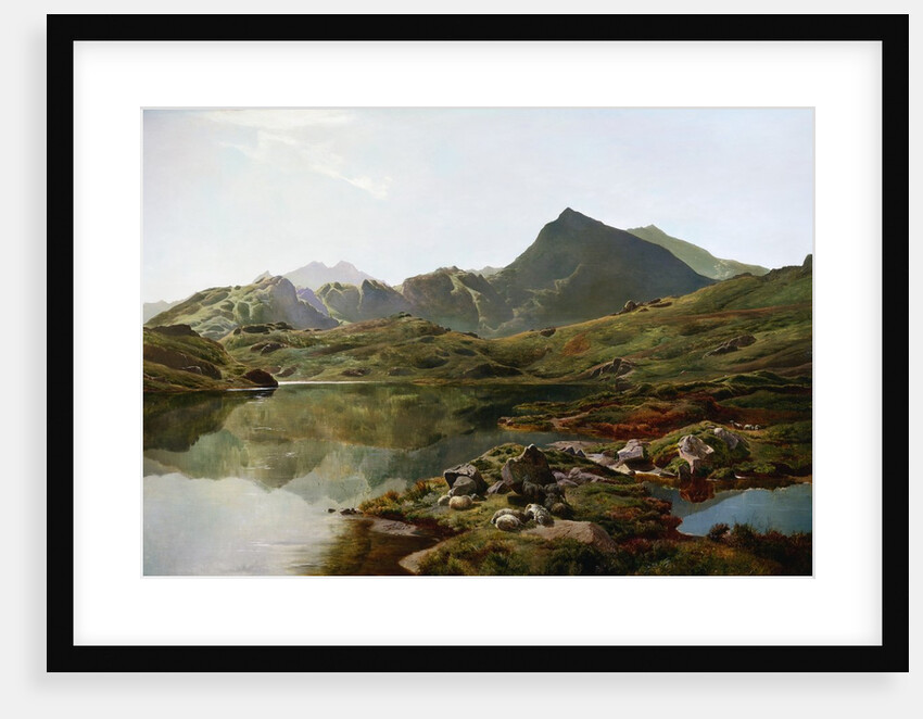 Llyn Y Cwm Fflynnon, North Wales by Sidney Richard Percy