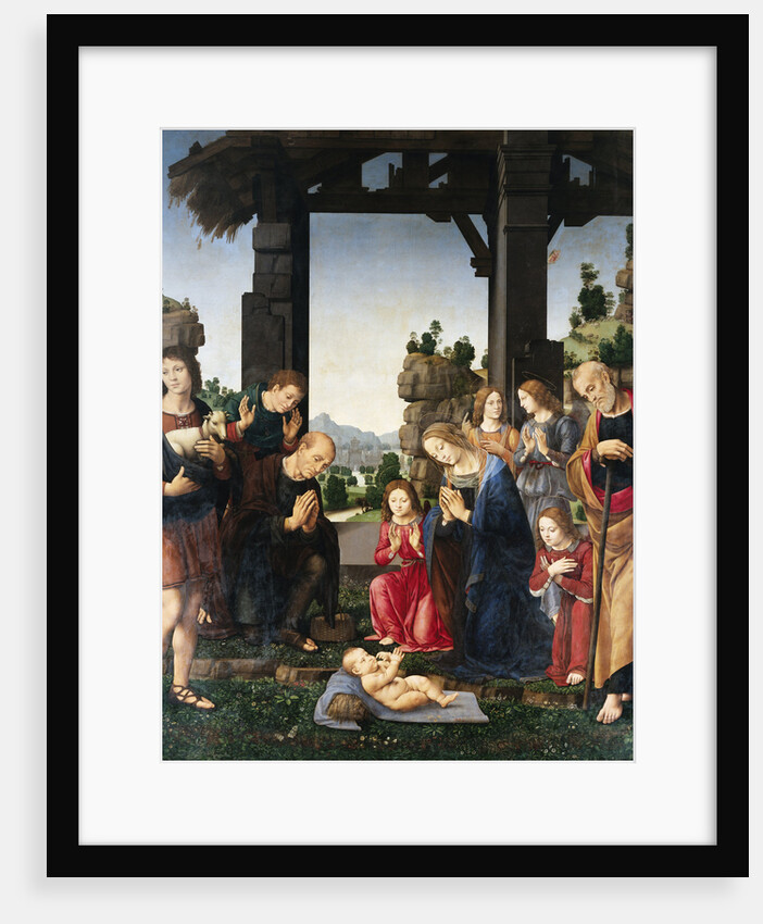 Adoration of the Shepherds by Lorenzo di Credi