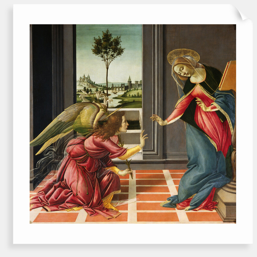 The Annunciation by Botticelli
