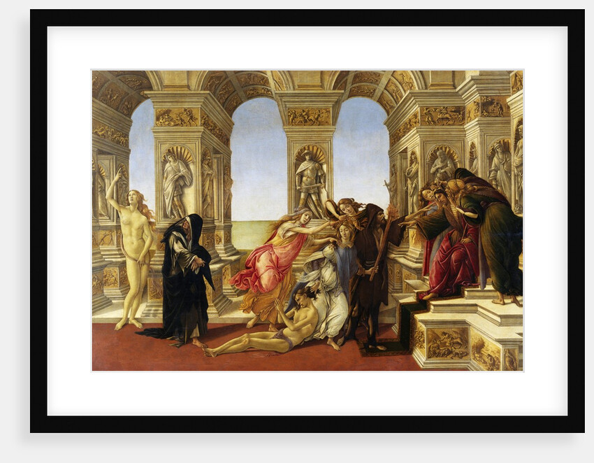 Calumny by Botticelli