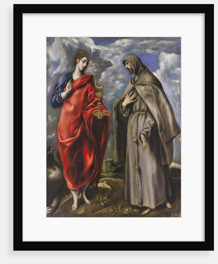 Saint John the Evangelist and Saint Francis by El Greco
