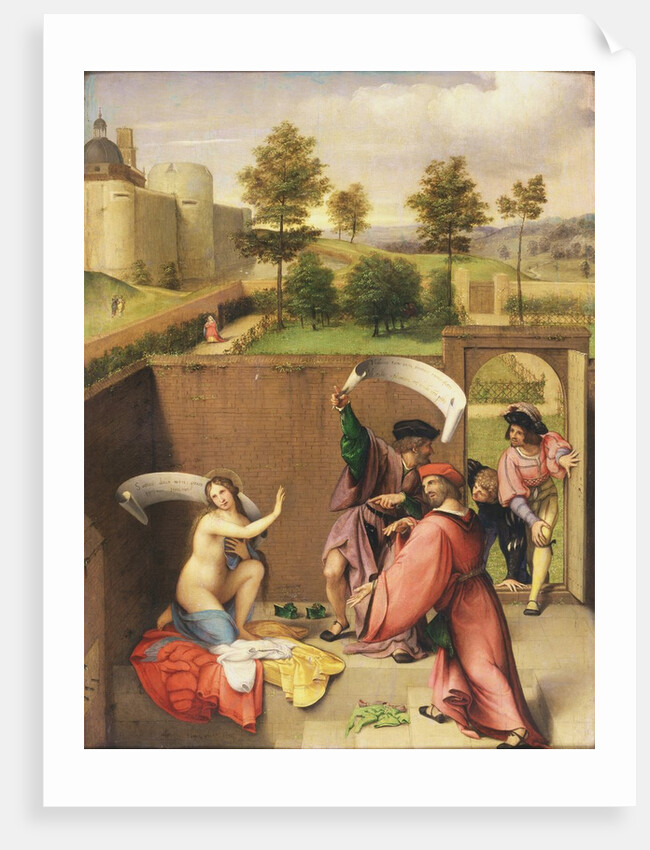 Susanna and the Elders by Lorenzo Lotto